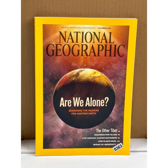 National Geographic Magazine December 2009 Edition "Are We Alone?" - Picture 2 of 4
